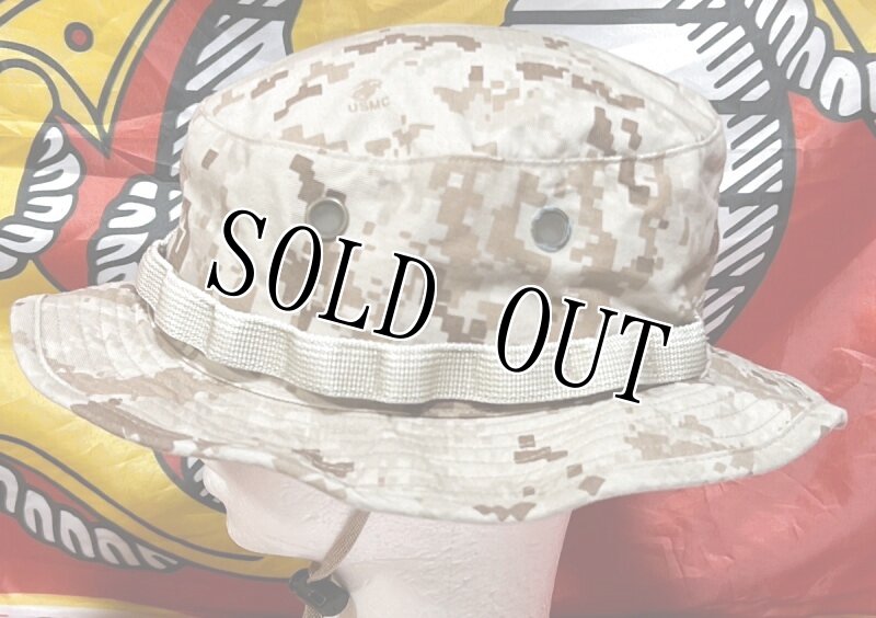 画像3: 米軍実物 デザートマーパットブーニーハット　LARGE (3)