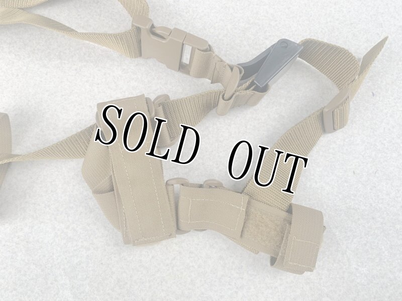 画像2: 米海兵隊放出品 BDS M16/M4 3ポイント タクティカル スリング コヨーテ (2)