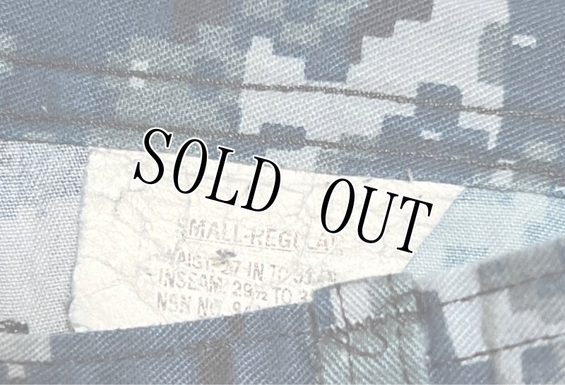 画像3: 米海軍実物 US NAVY, 迷彩パンツ  S-REGULAR (3)