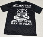 画像1: 米軍放出品　USNS VICTORIOUS　Tシャツ　 (1)