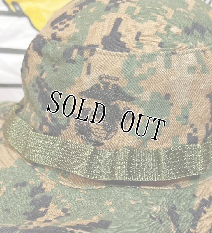 画像2: 米軍実物 ウッドランドマーパットブーニーハット LARGE (2)