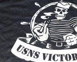 画像4: 米軍放出品　USNS VICTORIOUS　Tシャツ　 (4)