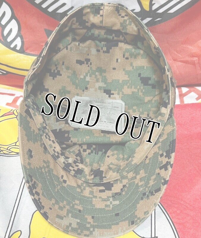 画像5: 米軍実物 USMC ウッドランドマーパット CAP  LARGE (5)