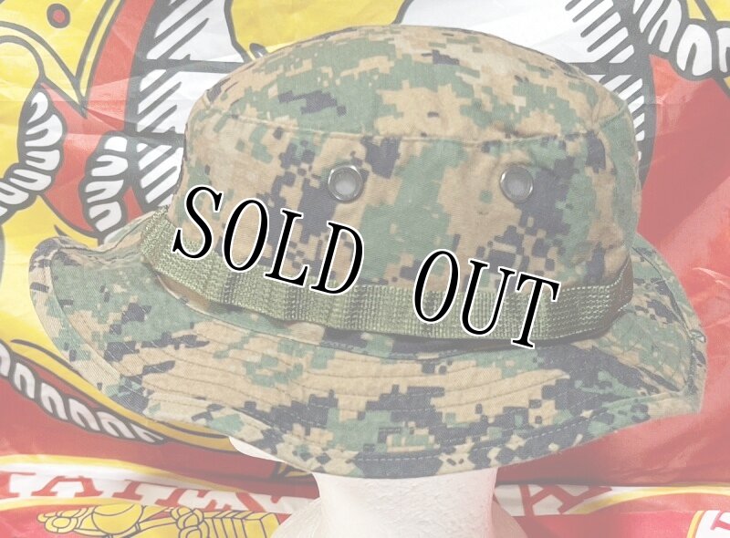 画像3: 米軍実物 ウッドランドマーパットブーニーハット LARGE (3)