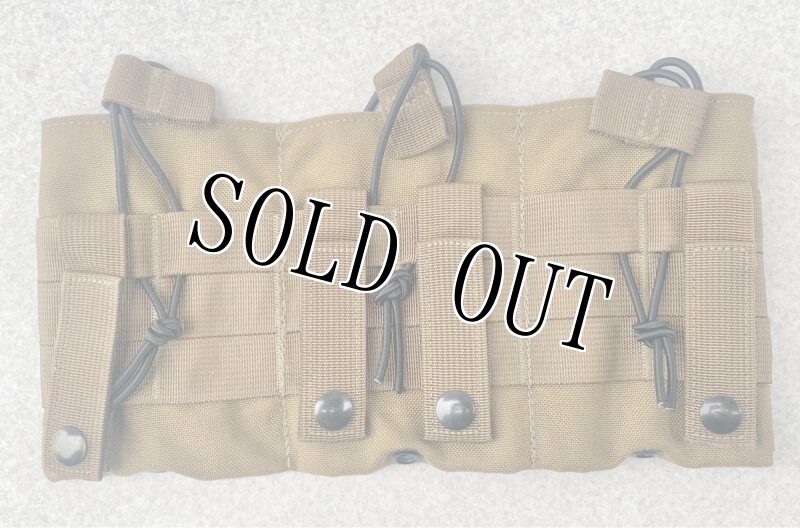 画像2: 海兵隊放出品 TAC SHIELD トリプルマグポーチ (2)