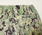 画像3: 米軍実物,US NAVY,　AOR2　NUW　迷彩パンツ　TYPEIII　MEDIUM-SHORT　 (3)