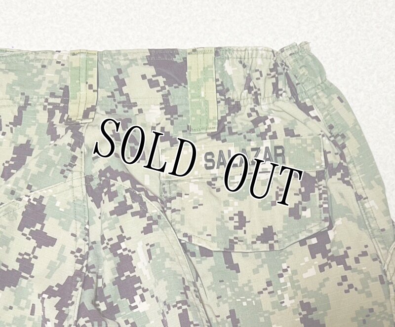 画像3: 米軍実物,US NAVY, AOR2 NUW 迷彩パンツ TYPEIII MEDIUM-SHORT  (3)