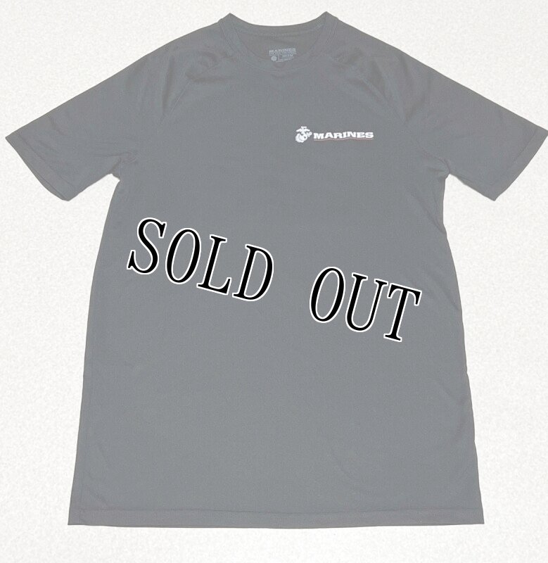 画像2: 海兵隊実物 USMC オフィシャル Tシャツ LARGE BLACK (2)