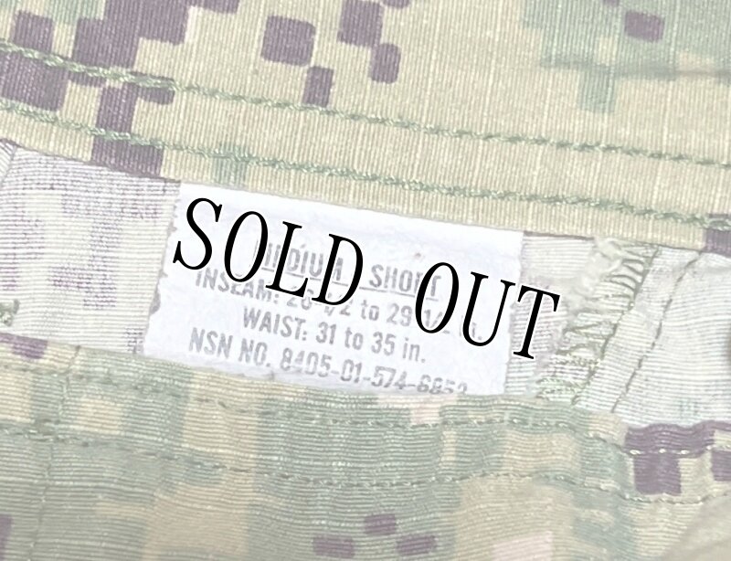 画像4: 米軍実物,US NAVY, AOR2 NUW 迷彩パンツ TYPEIII MEDIUM-SHORT  (4)