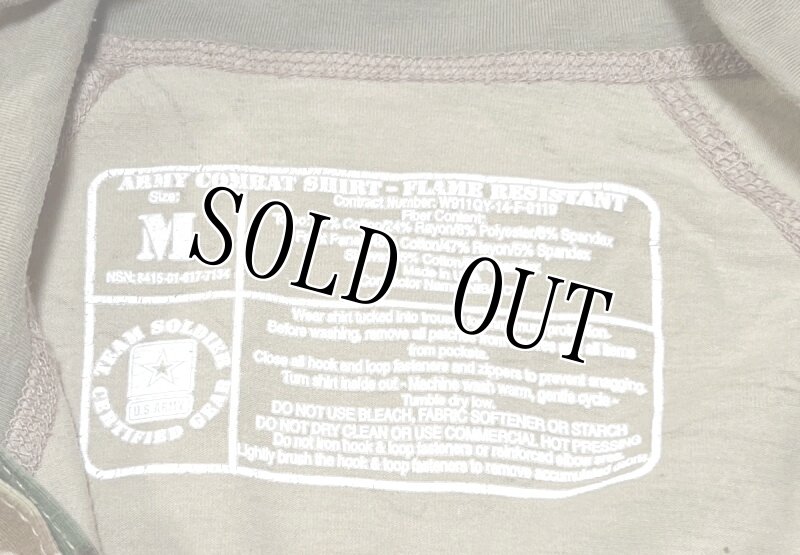 画像4: 米軍実物,マルチカム COMBAT SHIRT　コンバットシャツ　 MEDIUM (4)