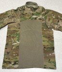 画像2: 米軍実物,マルチカム COMBAT SHIRT　コンバットシャツ　 MEDIUM (2)