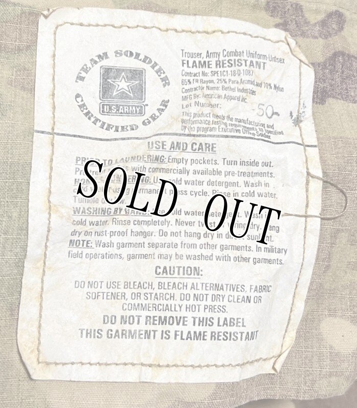画像6: 米軍実物,US AIR FORCE マルチカムジャケット/パンツセット M-S (6)