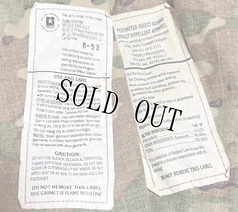 画像10: 米軍実物,US AIR FORCE マルチカムジャケット/パンツセット M-S (10)