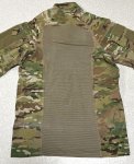 画像5: 米軍実物,マルチカム COMBAT SHIRT　コンバットシャツ　 MEDIUM (5)