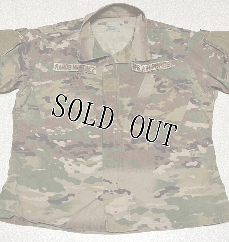 画像8: 米軍実物,US AIR FORCE マルチカムジャケット/パンツセット M-S (8)