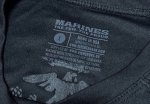 画像5: 海兵隊実物　USMC オフィシャル Tシャツ　LARGE　BLACK (5)