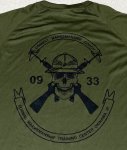 画像2: 海兵隊実物　USMC CMC＜br＞FORMAL MARKSMANSHIP TRAINING CENTER OKINAWA JP Tシャツ　MEDIUM (2)