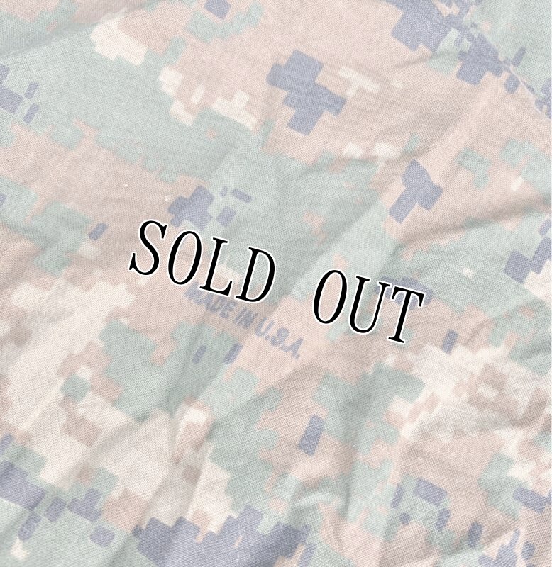 画像3: 米軍実物 ウッドランド ピクセル コットン バンダナ ハンカチ (3)