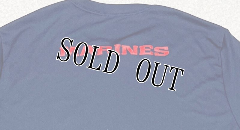 画像5: 海兵隊実物 USMC オフィシャル Tシャツ MEDIUM 紺 (5)