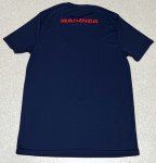 画像4: 海兵隊実物　USMC オフィシャル Tシャツ　MEDIUM　紺 (4)