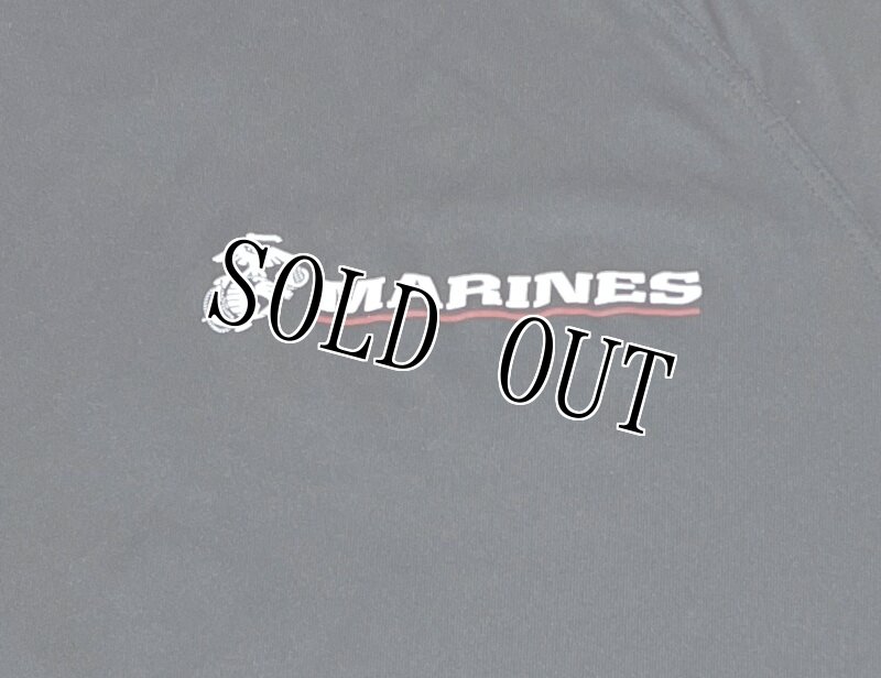 画像4: 海兵隊実物 USMC オフィシャル Tシャツ LARGE BLACK (4)