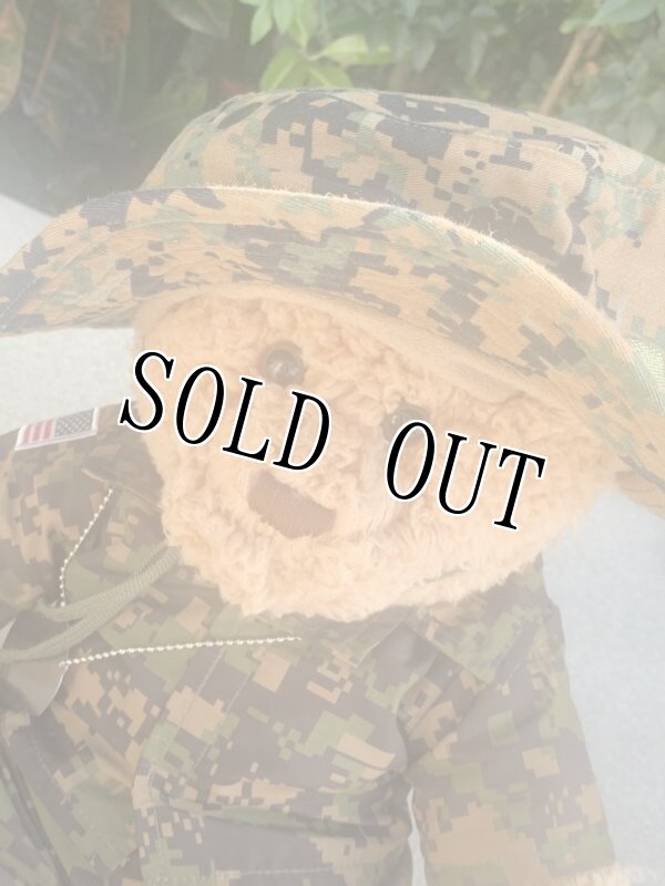 画像2: 米軍放出品 USMC 海兵隊 ミリタリー ベアー (2)