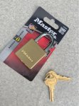 画像1: 米軍放出品 Master Lock マスターロック  (1)