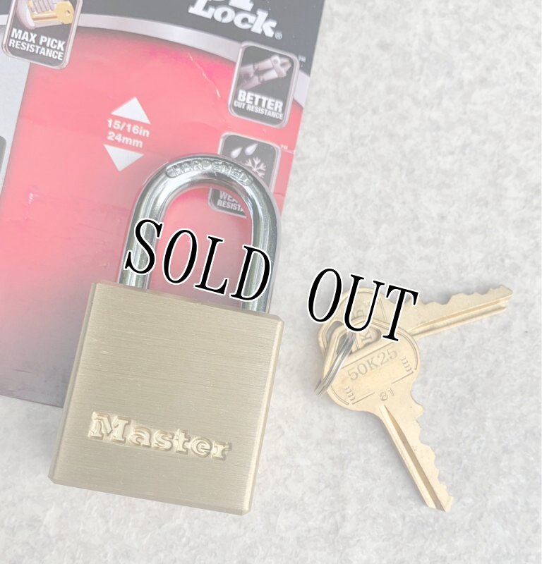 画像2: 米軍放出品 Master Lock マスターロック  (2)