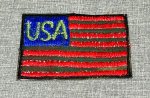 画像1: 米軍 OKINAWA　ヴィンテージワッペン　星条旗 USA (1)