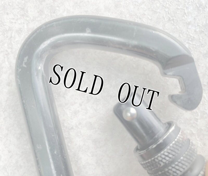 画像6: 米軍放出品 FUSION TAZO アルミネジゲート カラビナ (6)