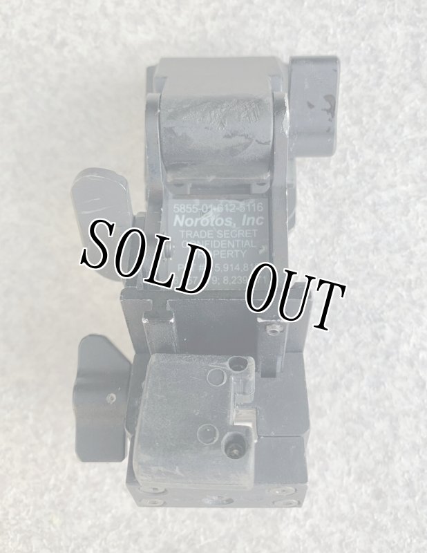 画像9: 米軍実物 NOROTOS製 RHINO2 PVS-7/PVS-14   ヘルメットナイト ベース おにぎり マウント  (9)