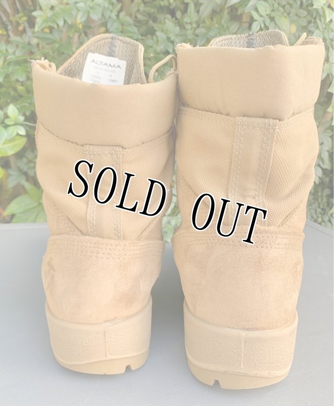 画像3: 米軍実物 ALTAMA ゴアテックス コンバット マーパットブーツ　7.5 R (3)