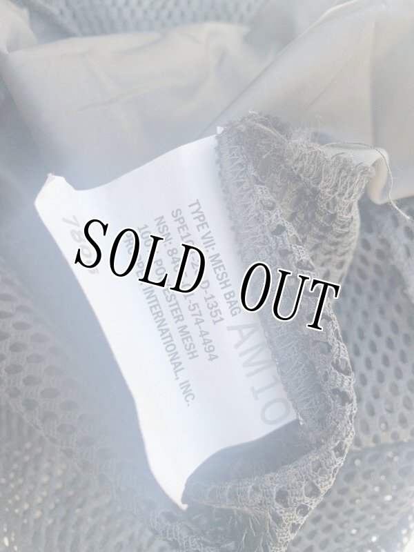 画像5: 米海兵隊実物放出品 USMC メッシュ スリーピング　＜br/＞　ストレージ バッグ  (5)