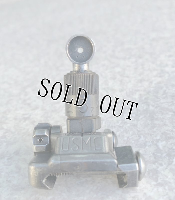 画像3: 海兵隊実物 Micro Rear Sight Assembly 600 METER  USMC マイクロ フリップアップ リアサイト (3)