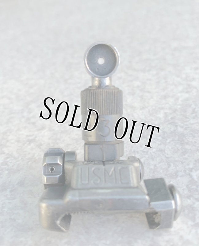 画像5: 海兵隊実物 Micro Rear Sight Assembly 600 METER  USMC マイクロ フリップアップ リアサイト (5)