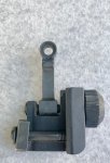 画像5: 米軍実物  KAC Flip-Up Rear Sight 300 Meter  (5)