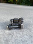 画像6: 海兵隊実物 Micro Rear Sight Assembly 600 METER  USMC マイクロ フリップアップ リアサイト (6)