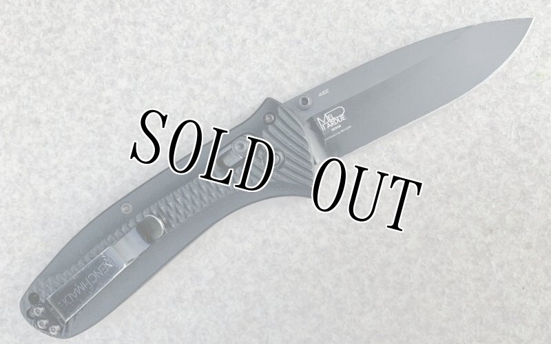 画像3: 米軍放出品 BENCHMADE 522 SBK PRESIDIO ULTRA MEL PARDUE 440C  (3)