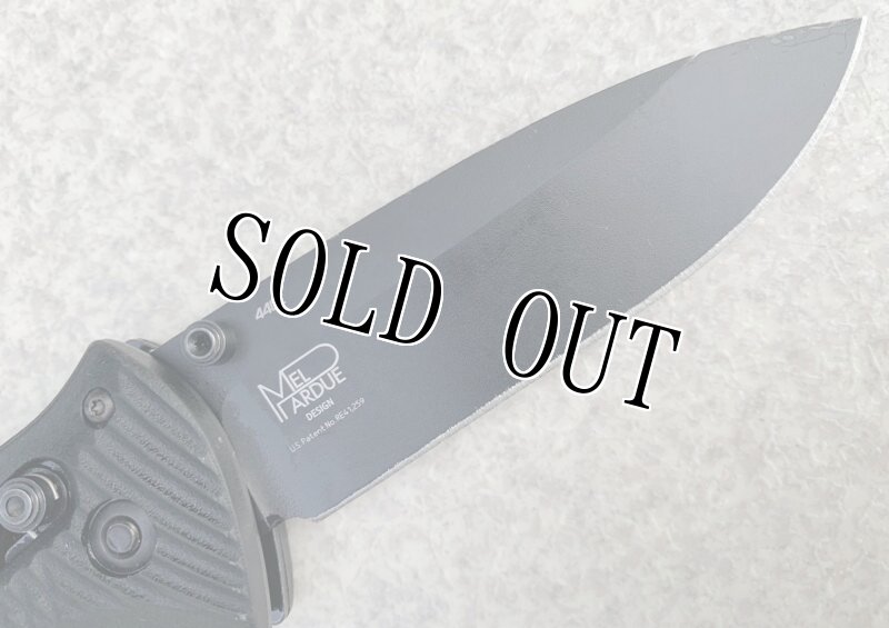 画像4: 米軍放出品 BENCHMADE 522 SBK PRESIDIO ULTRA MEL PARDUE 440C  (4)