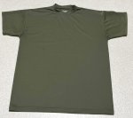 画像1: 米軍実物 USMC　DRI-DUKE　OD Tシャツ　LARGE (1)