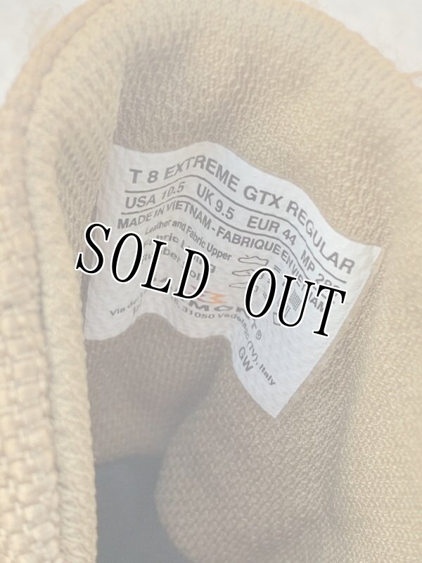 画像11: 米軍放出品 GARMONT ゴアテックス タクティカルブーツ T 8 EXTREME GTX REGULAR  (11)