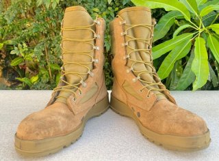 米軍実物 BELLEVILLE 550 ST デザートブーツ 10.5 R ミリタリー