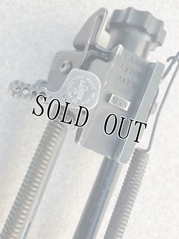 画像11: 海兵隊実物 M27 Harris Bipod 9-13" LM-S and Larue  Tactical LT706 QD Swivel Mount Set (11)