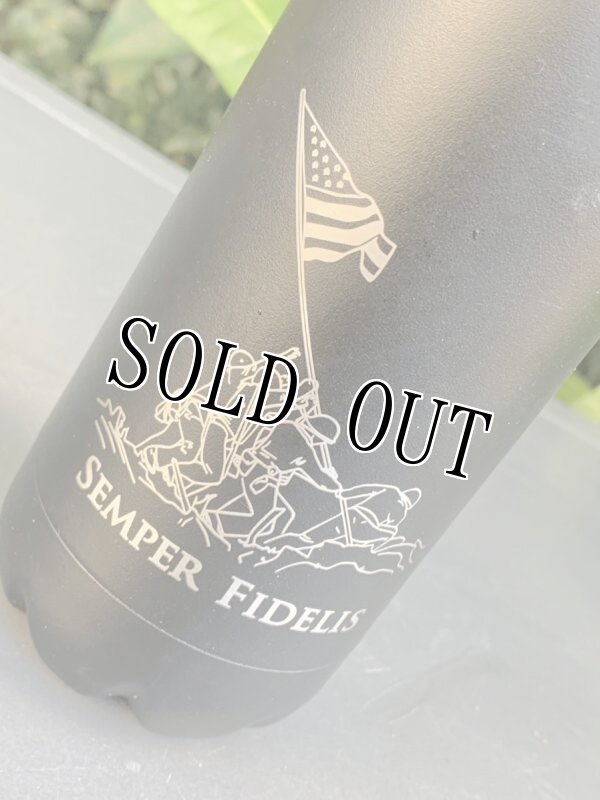 画像4: 米軍放出品 USMC 硫黄島 ステンレスボトル  (4)