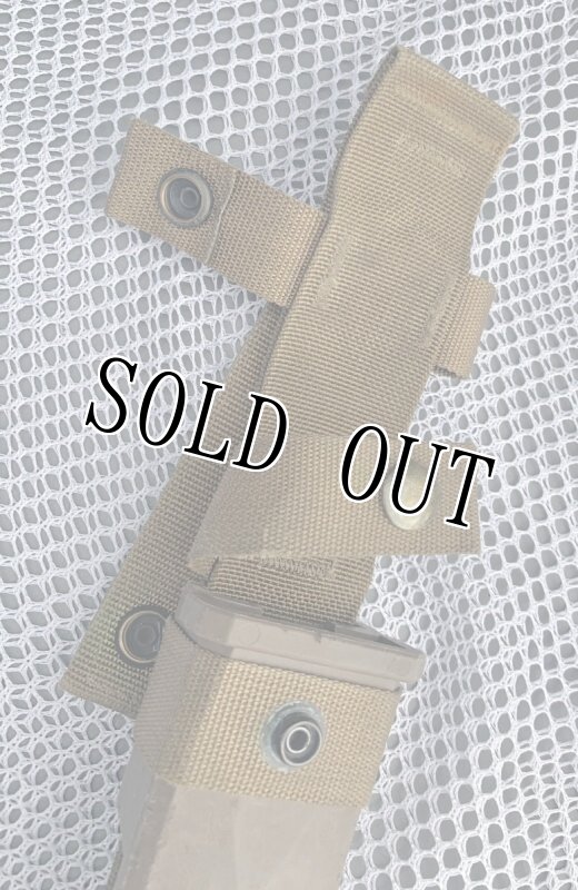 画像3: 海兵隊実物 オンタリオン M10 銃剣 バヨネットシース コヨーテ (3)