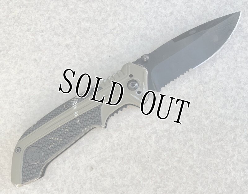 画像3: 海兵隊放出品 Smith&Wesson   フォールディングナイフ タント ライナーロック (3)