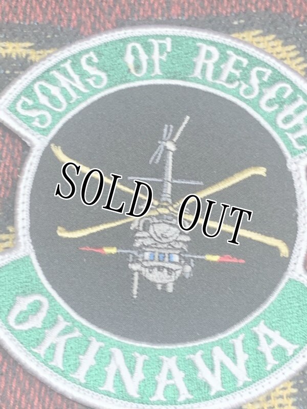 画像2: 米軍実物 USAF 31ST RESCUE SQUADRON  PARARESCUE PJ SONS OF RESCUE OKINAWA  S-21 (2)