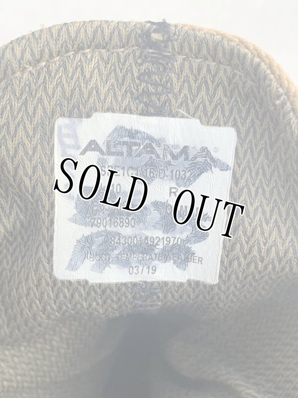 画像10: 米軍実物 ALTAMA ゴアテックス コンバット マーパットブーツ　10 R (10)