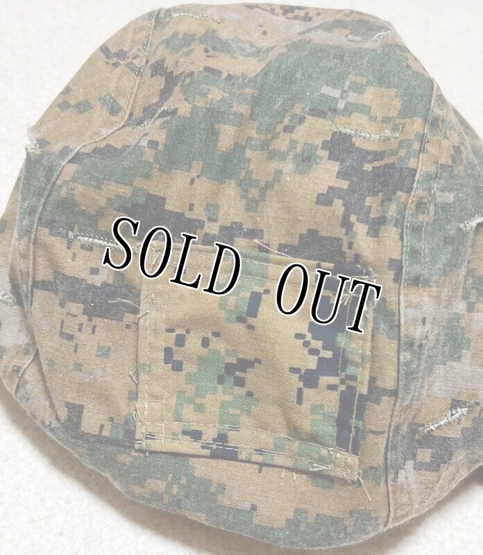 画像5: 希少‼︎米軍海兵隊実物 USMC  LWH ライトウェイトヘルメット  ウッドランドマーパット・デザート リバーシブルヘルメットカバー (5)