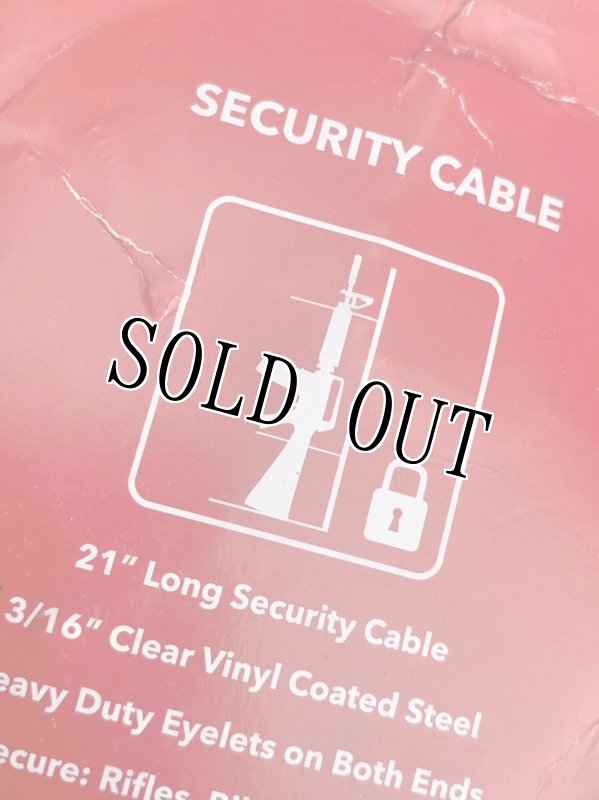 画像3: 米軍放出品 RIFLE セキュリティ ワイヤー (3)